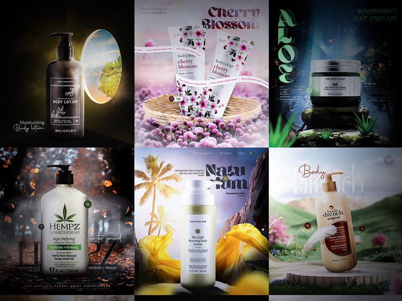 Manipulation Design | Beauty Product Ads