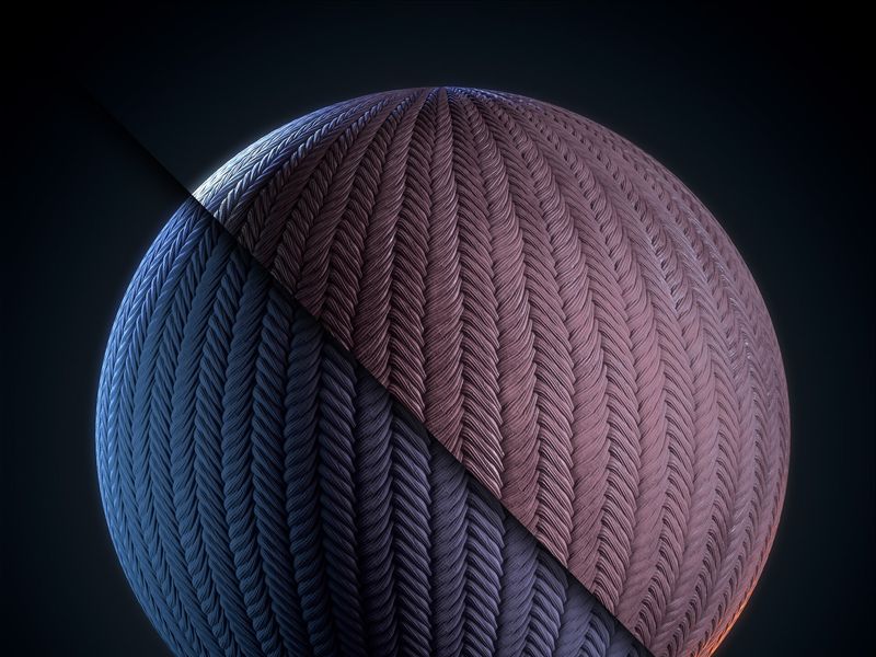 Fabric (Katana-pattern) – VOL 08 – SBS & SBSAR & Maps