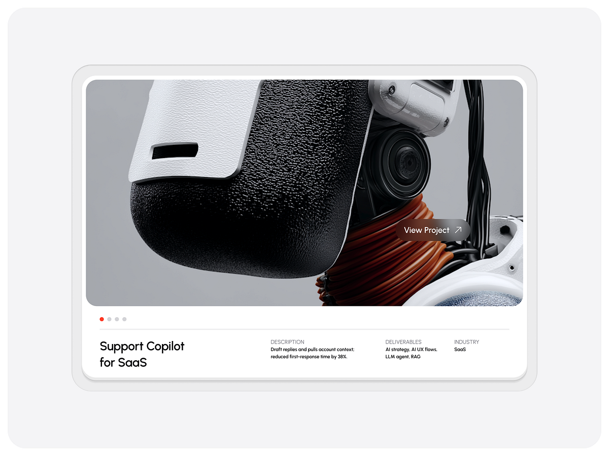 AI Agency Landing Page