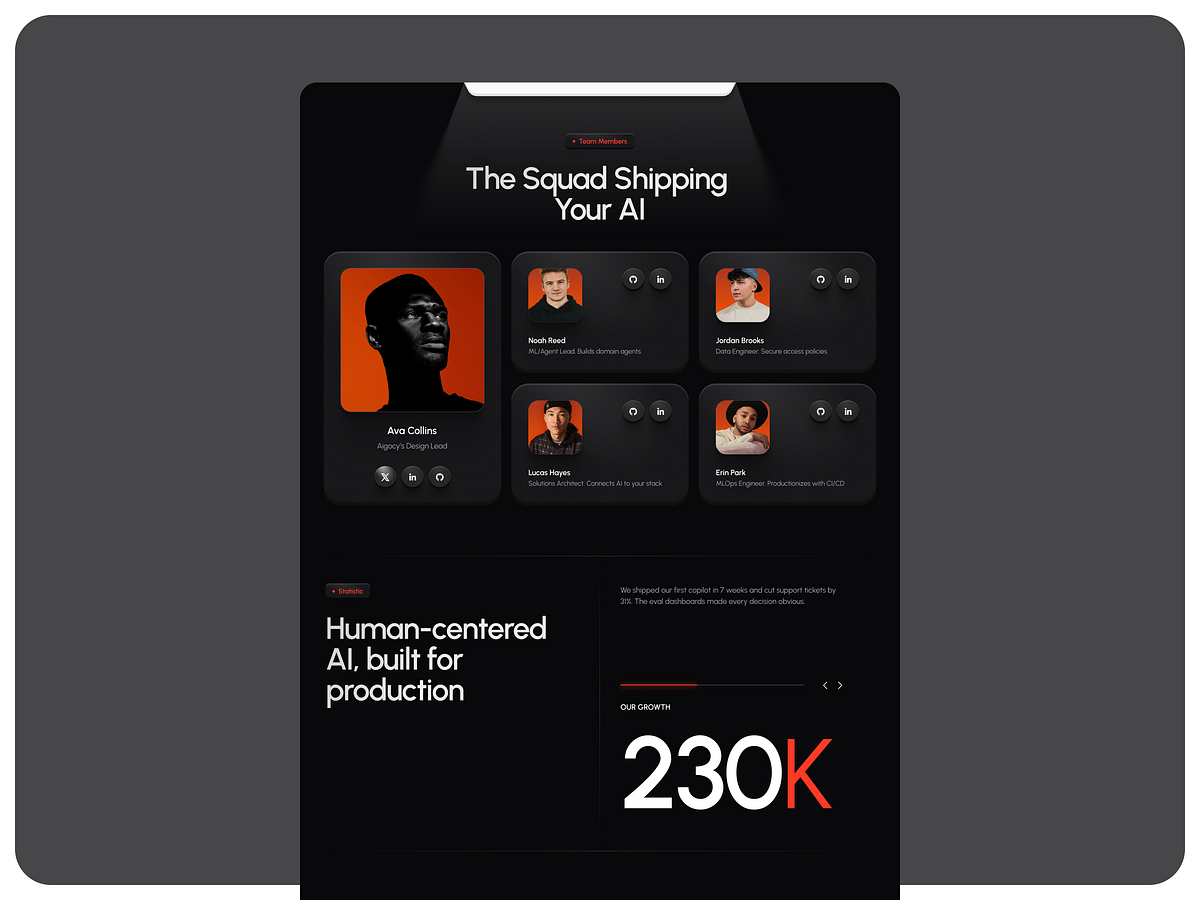 AI Agency Landing Page Image 2