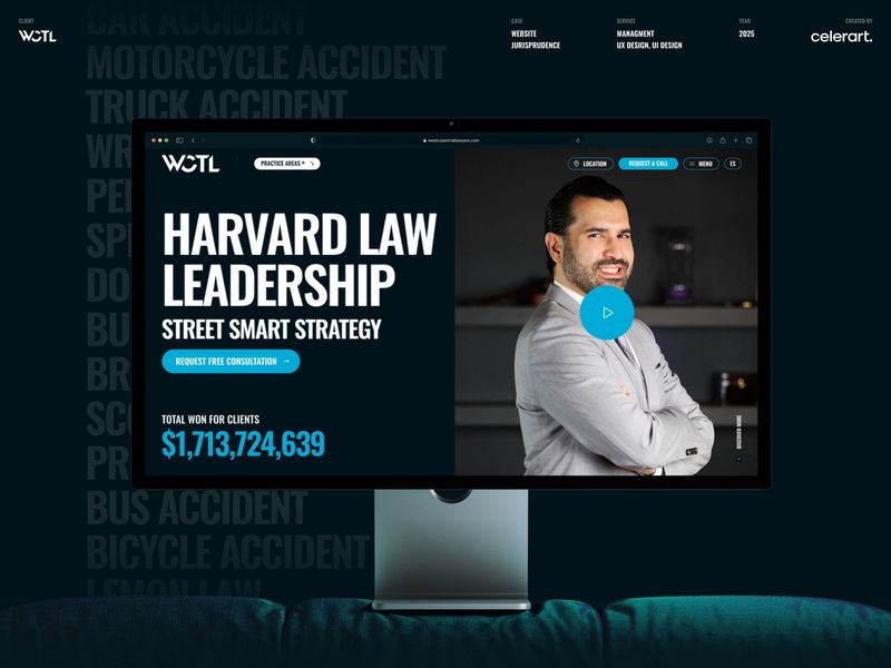 $1.7 Billion Law Firm - Website Redesign