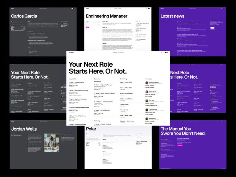 Carriera — an Astro & Tailwind CSS job directory template