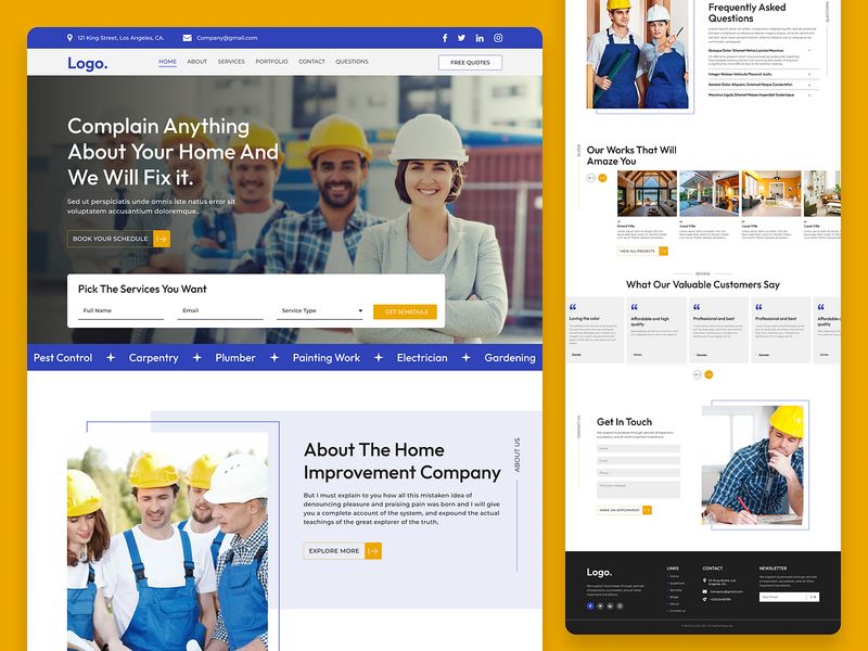 Home - Improvement Web Design