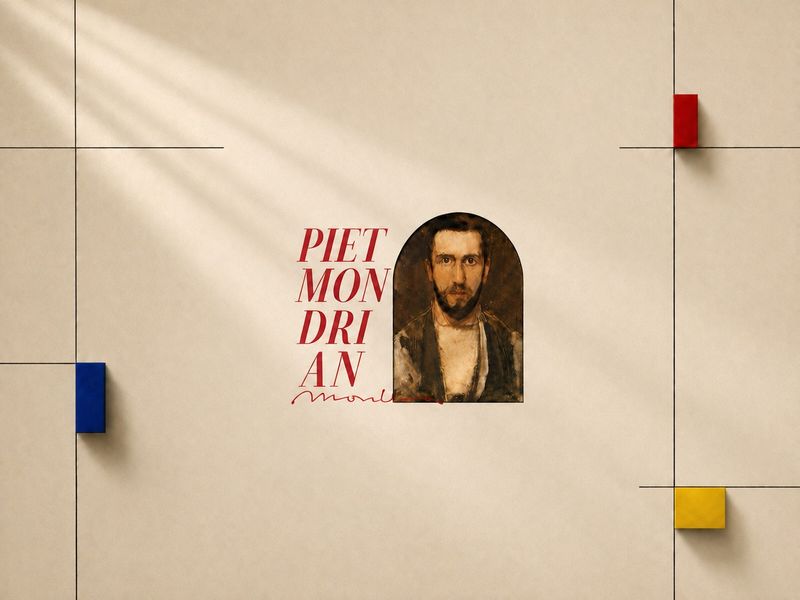 A tribute to Piet Mondrian