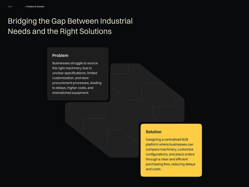 B2B Heavy Machinery Website Design