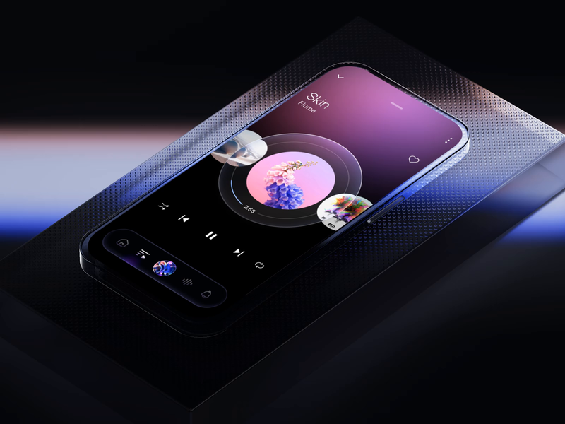 Music App - Modern Music Player UI/UX & Interaction Design