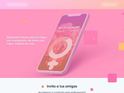 Proyecto APP de la Mujer on Behance