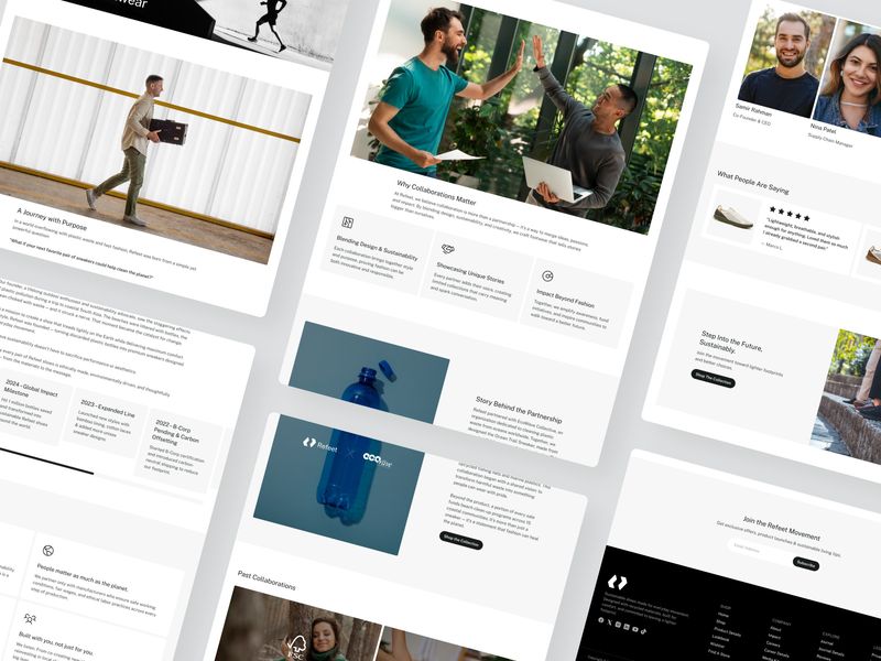 Refeet · E-commerce Website Template