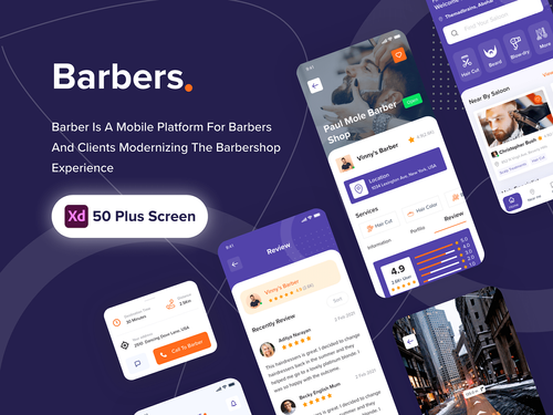 Find Barber Shop on Behance