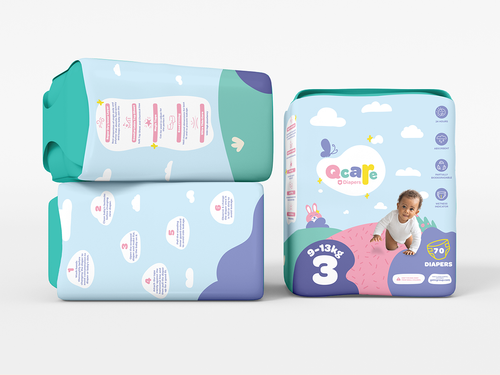 Qcare Diapers on Behance
