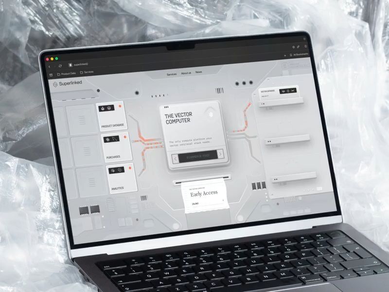 Landing Page Design for an Open-Source AI Tool