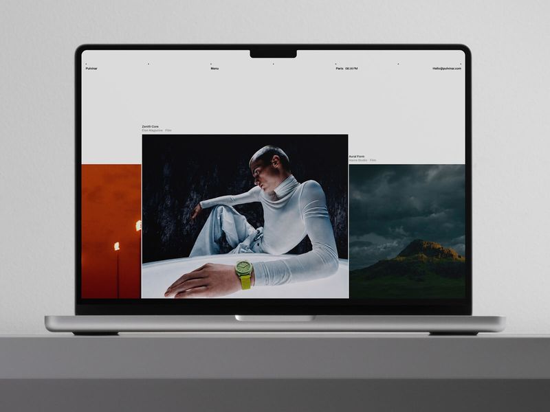 Pulvinar - Framer template for creative studios