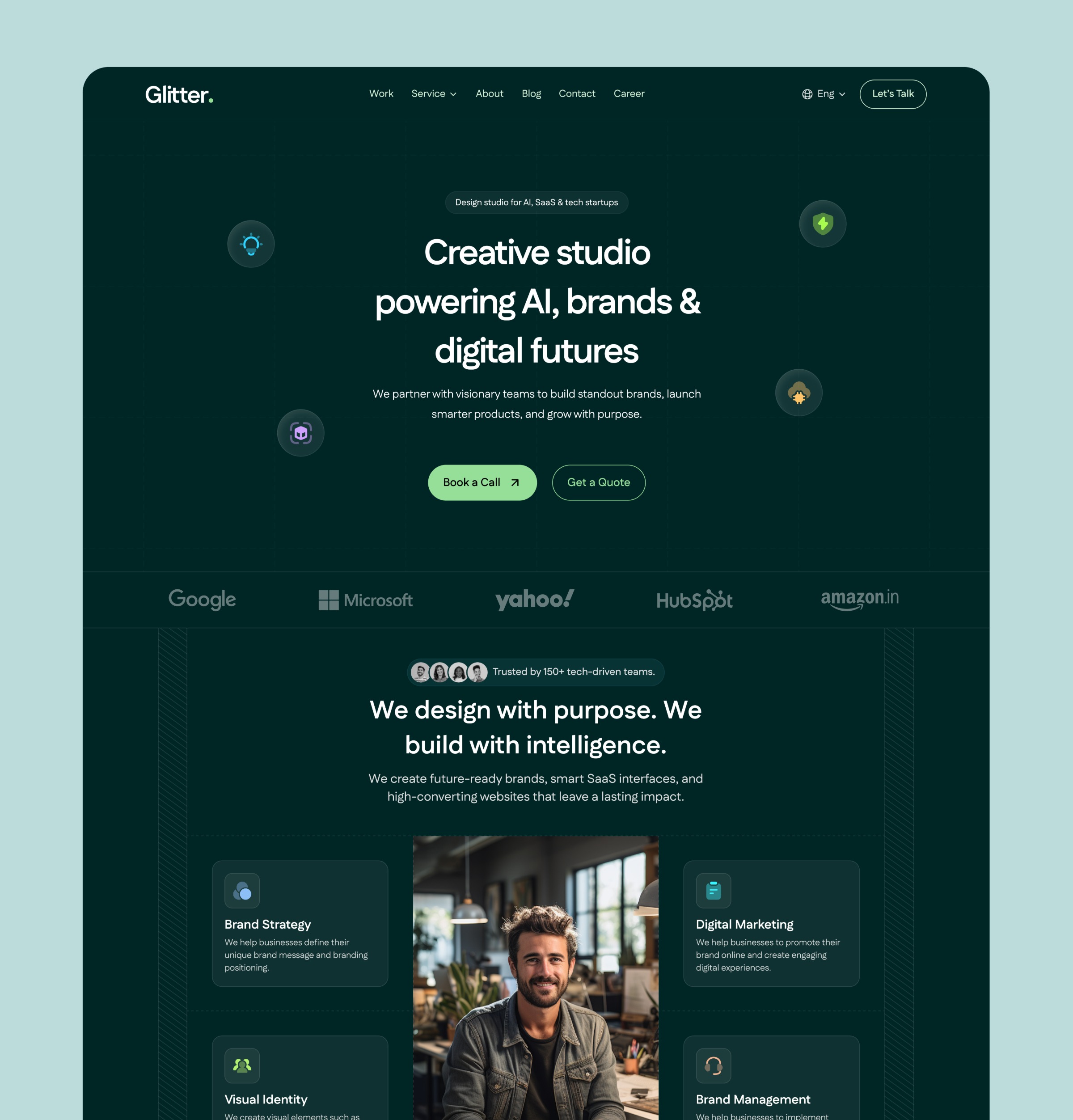 Creative Agency Website Design Image 0