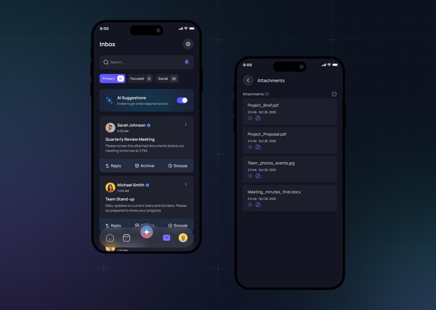 Aura – AI Assistant Mobile App Image 0