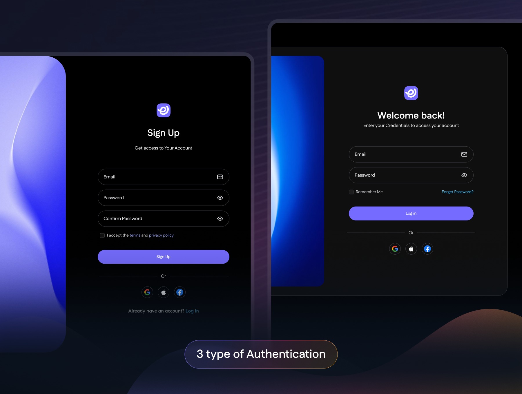 Nexus - Modern SaaS Dashboards & Applications UI Kit (Light & Dark Mode) Image 5