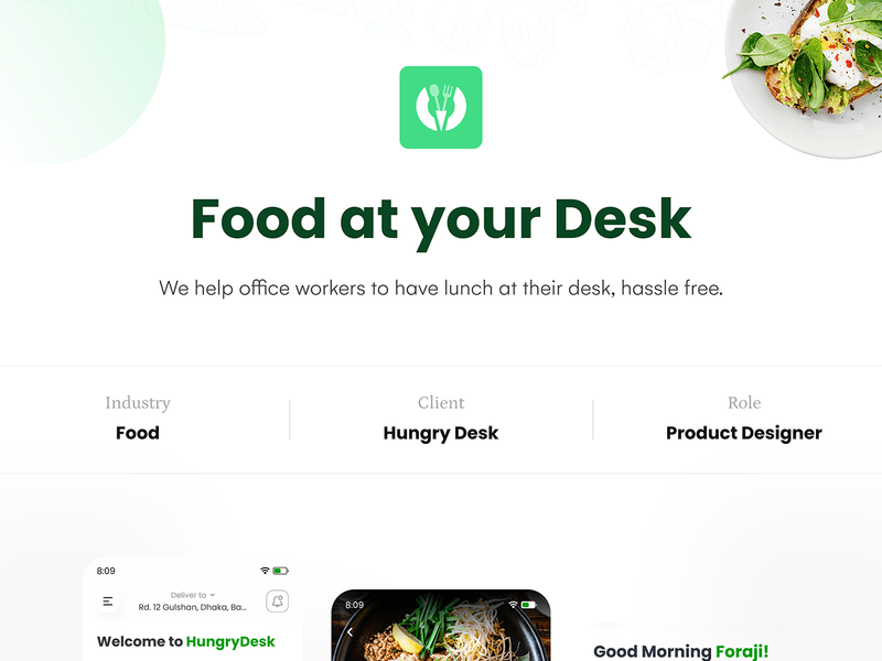 Hungry Desk: A Delicious Product Design Journey