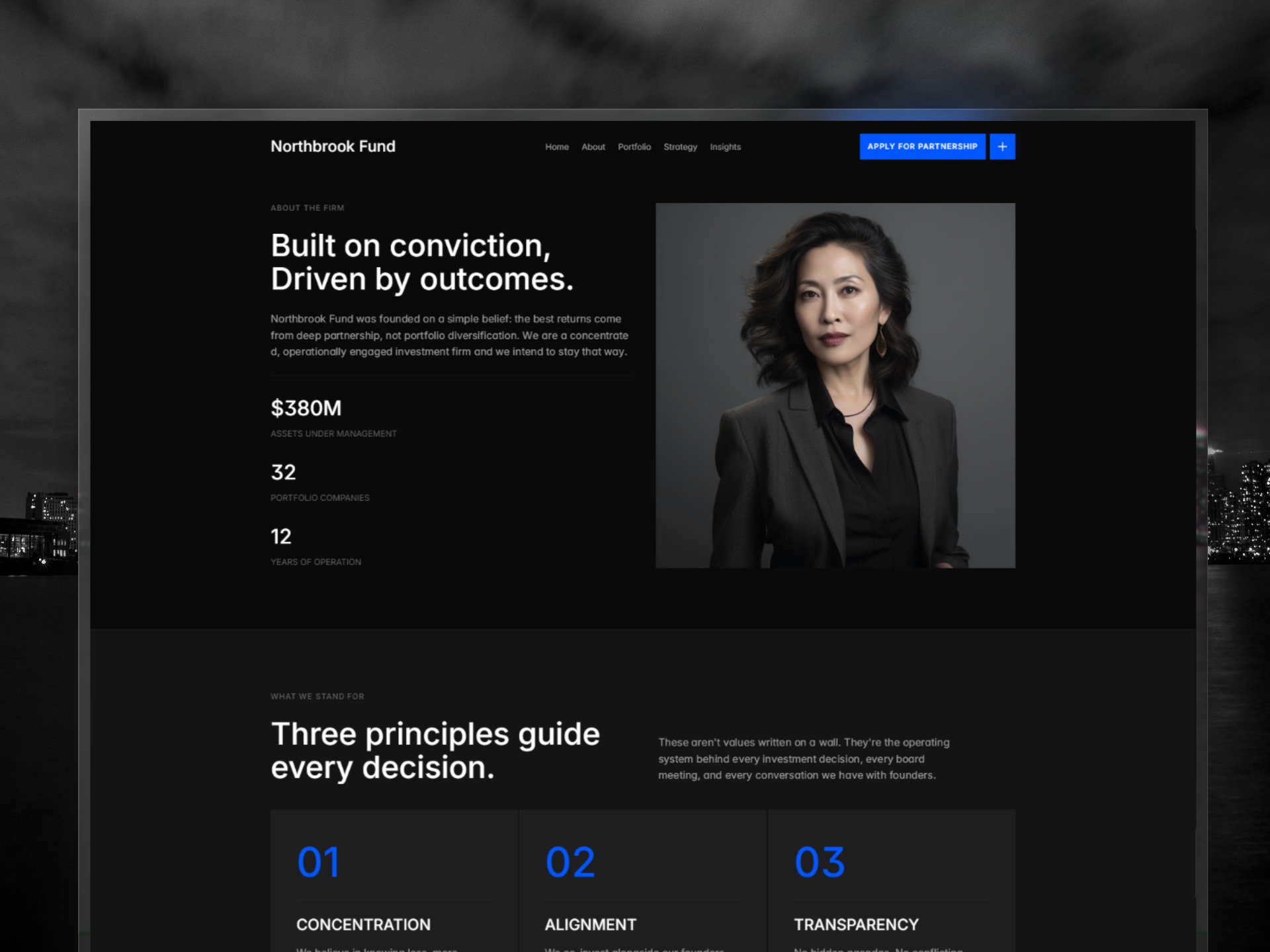 Northbrook — Elite PE & VC CMS Portfolio Site Image 0