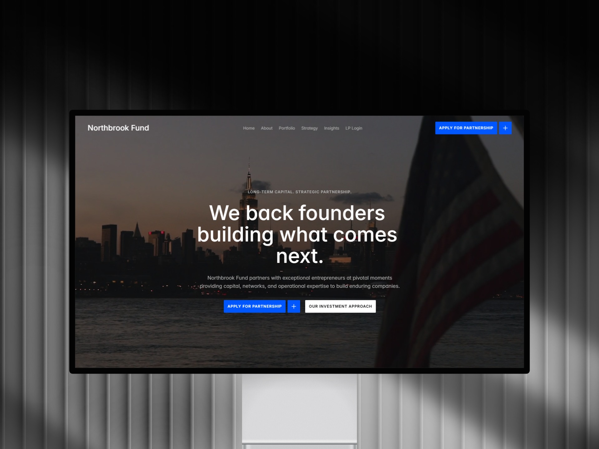 Northbrook — Venture Capital & PE Framer Website