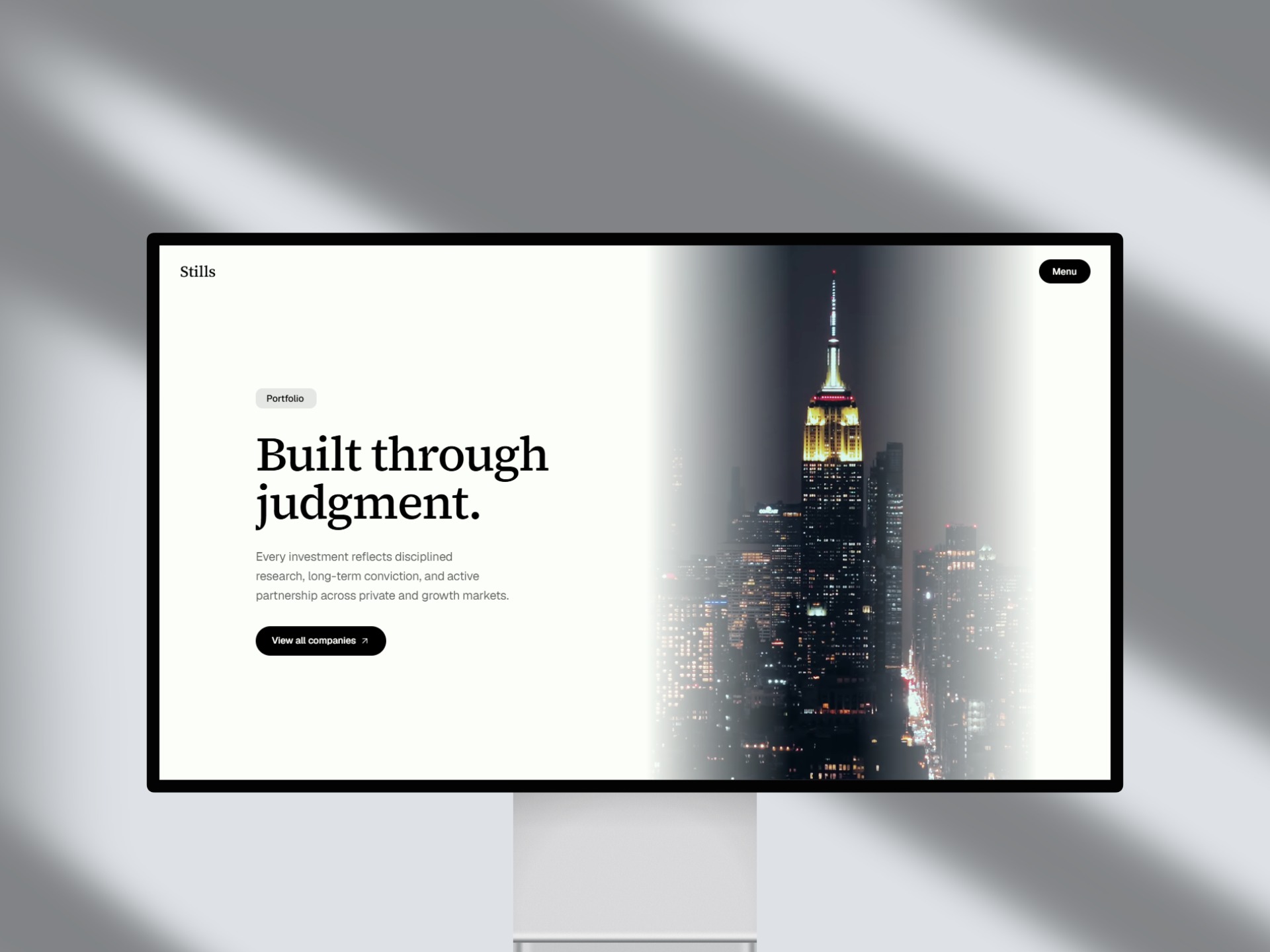 Stills · Institutional Investment Template Image 2