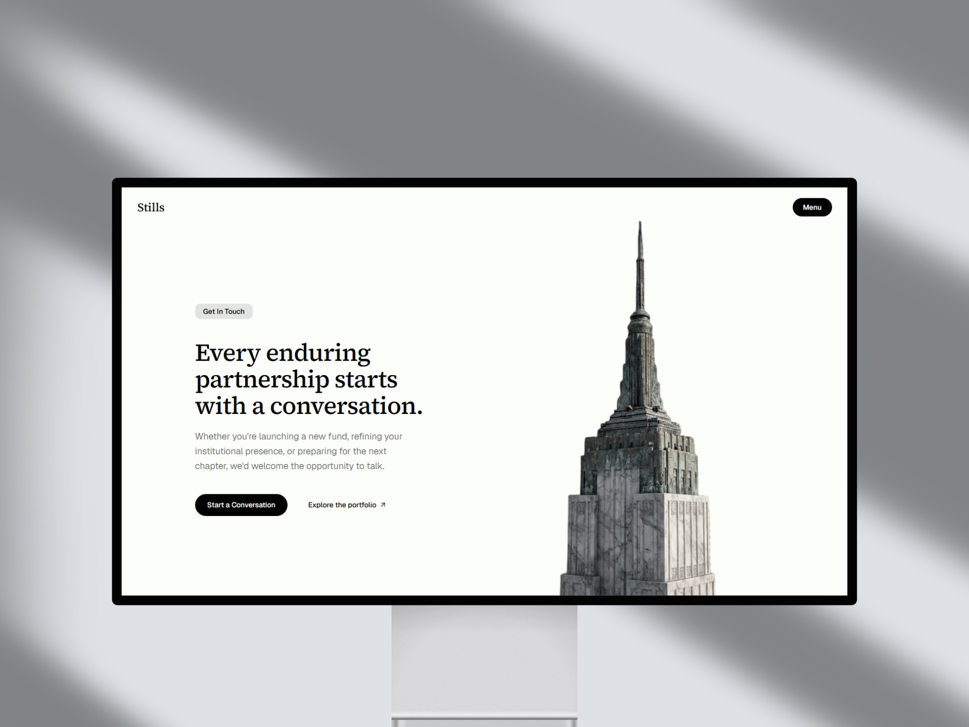 Stills · Institutional Investment Template Image 3
