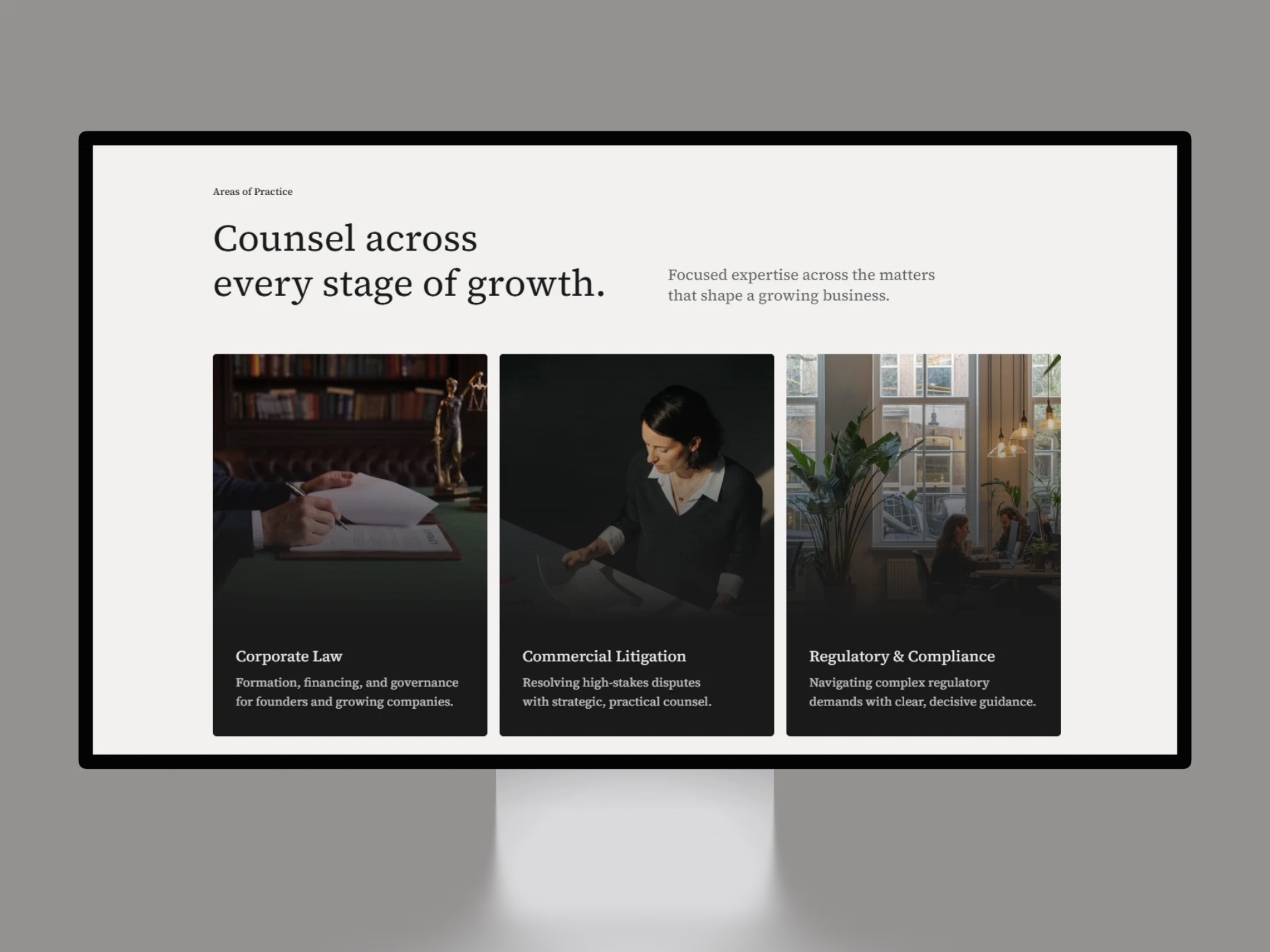 Chambers · Law & Consulting Template Image 1