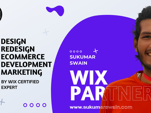 Sukumar Swain - Brand & Web Designer | Wix & Wix Studio Partner