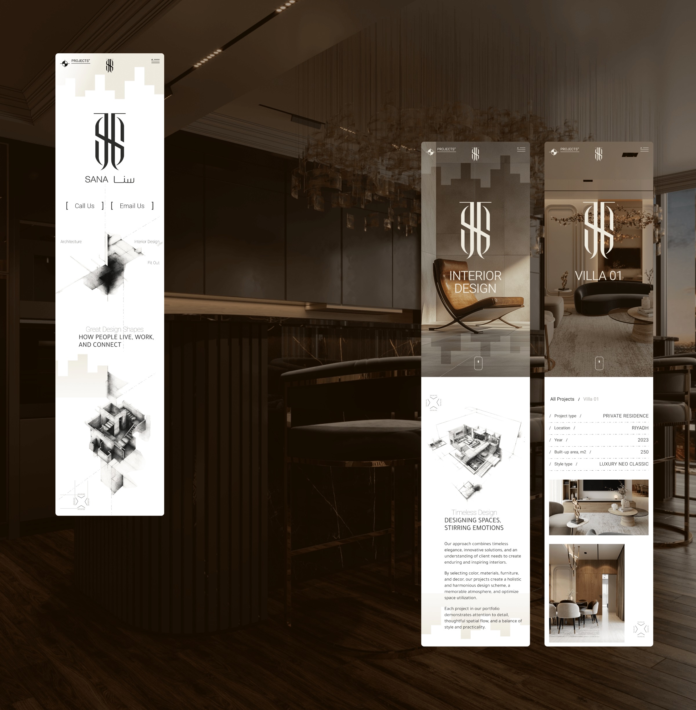 Website Design for an Architectural & Interior Firm Image 11