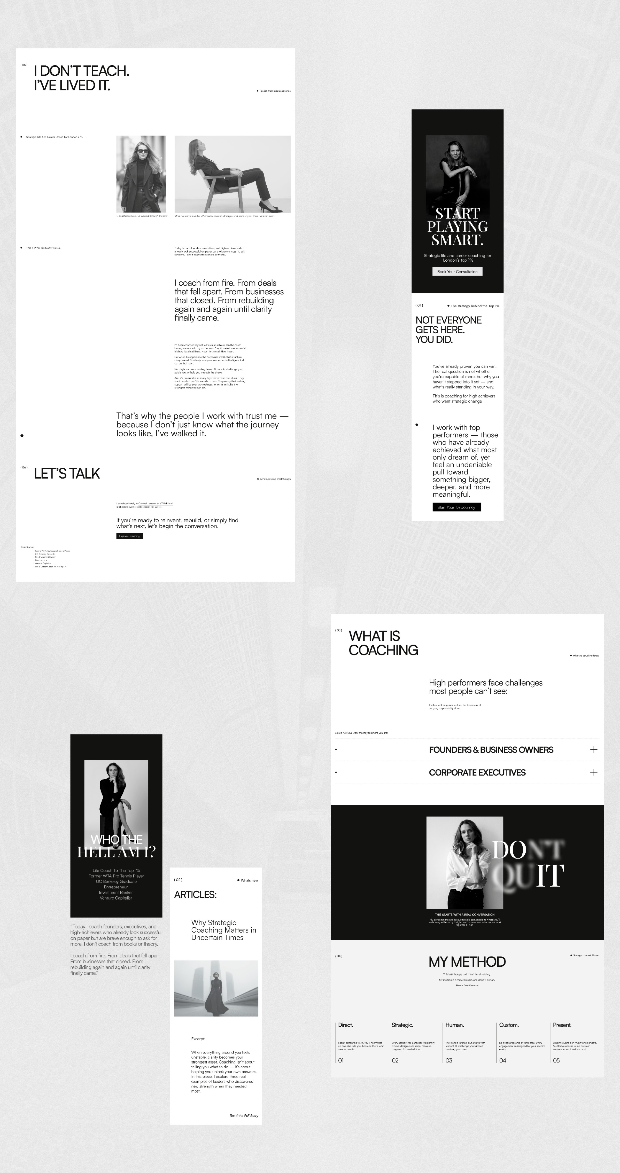 Strategic Website for a Life & Career Coach Image 10