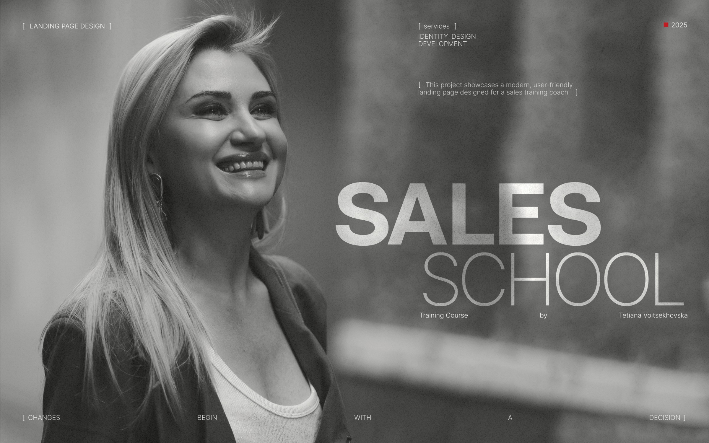 Business Coaching Landing page | Personal Brand Design Image 0