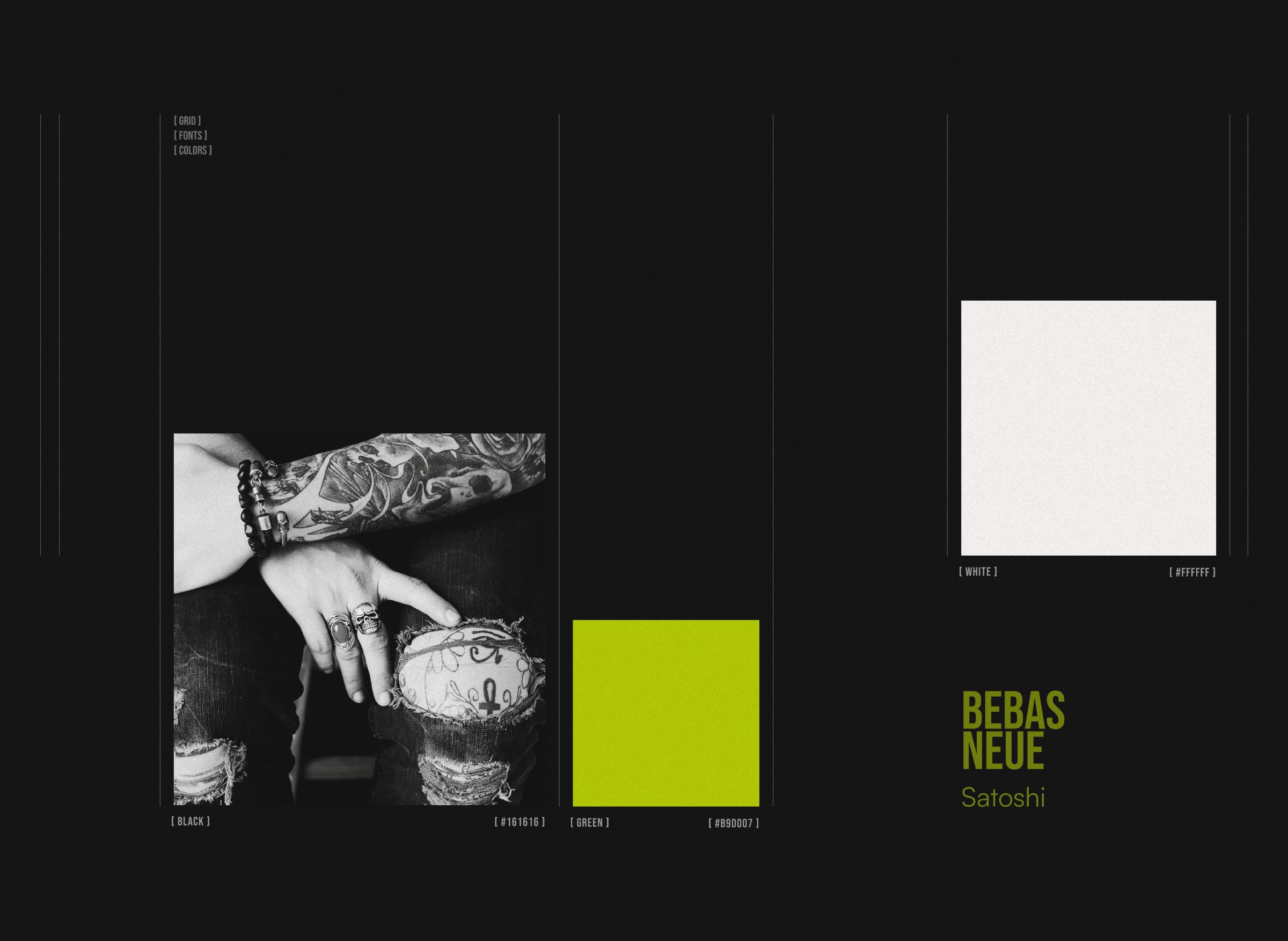 Dark Minimal Landing Page for Tattoo Artist Image 3