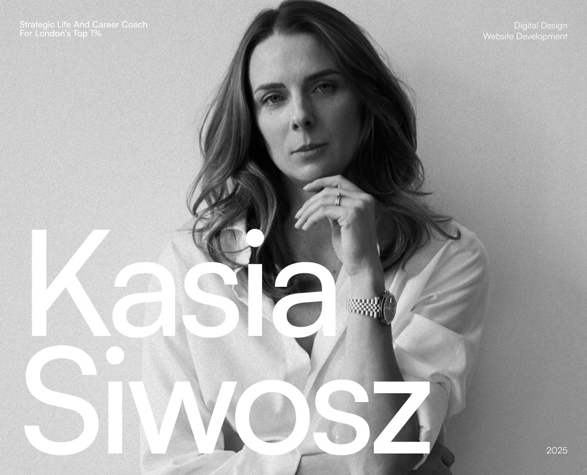 Strategic Website for a Life & Career Coach | Kasia Siwosz