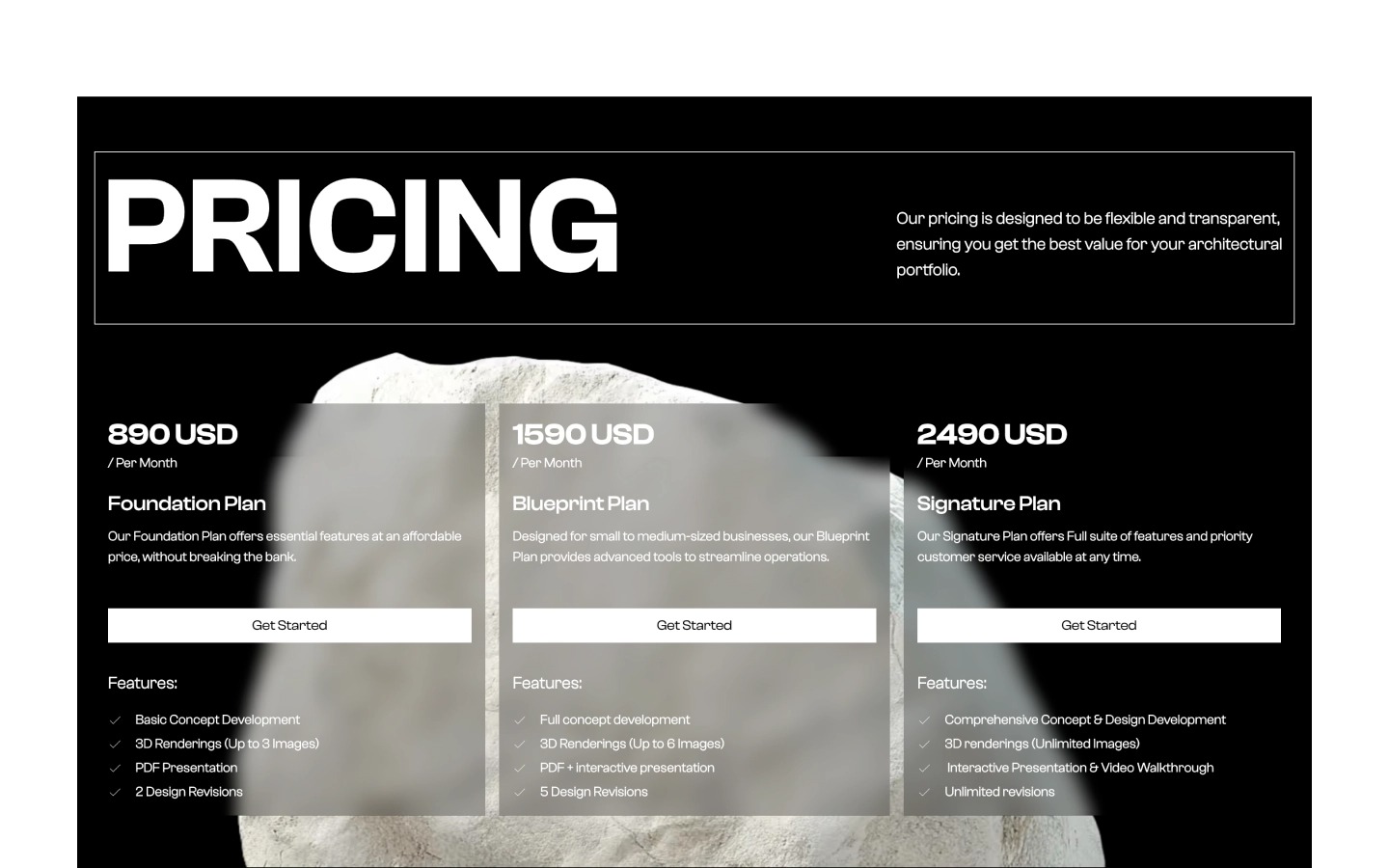 Modulor - Architecture & Interior Design Themed Webflow Template Image 2