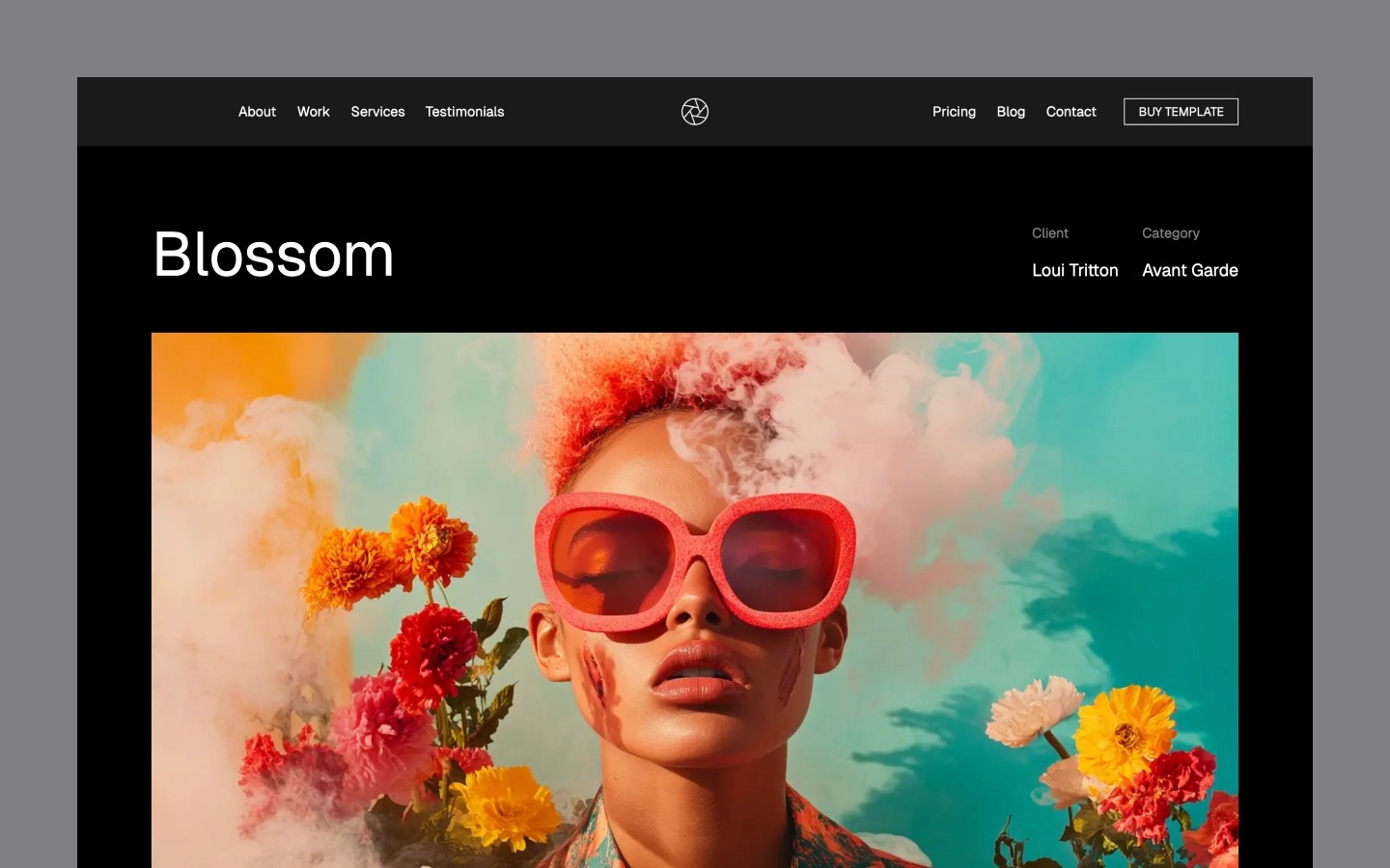 Expoz - Creative Porfolio & Agency Themed Webflow Template Image 3