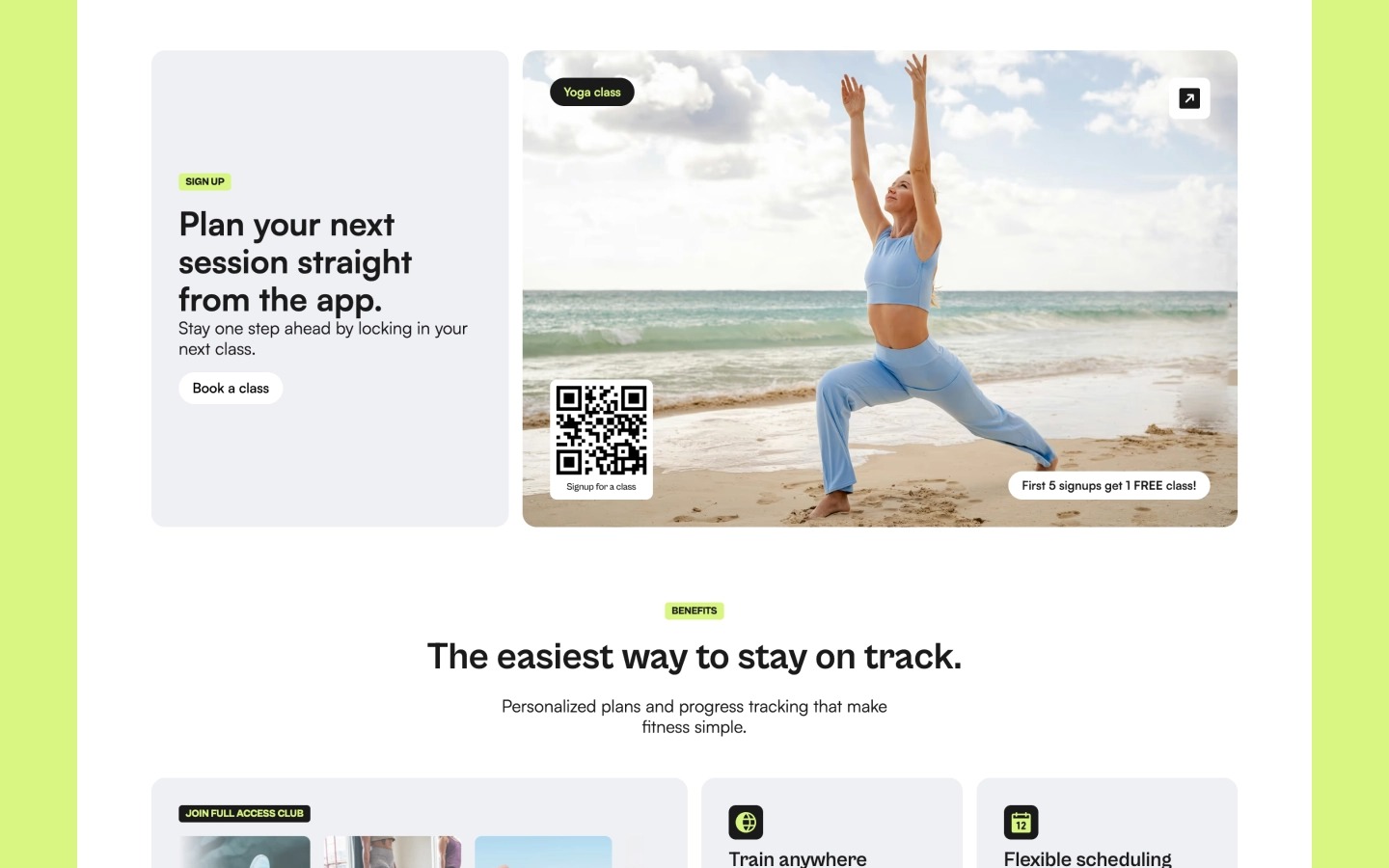 Cardiome - Fitness & Wellness Themed Landing Page Webflow Template Image 0