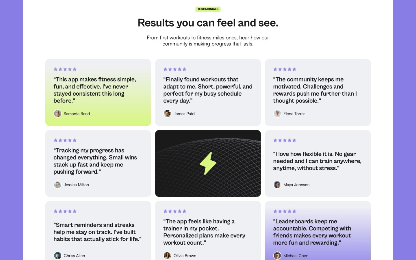 Cardiome - Fitness & Wellness Themed Landing Page Webflow Template Image 3