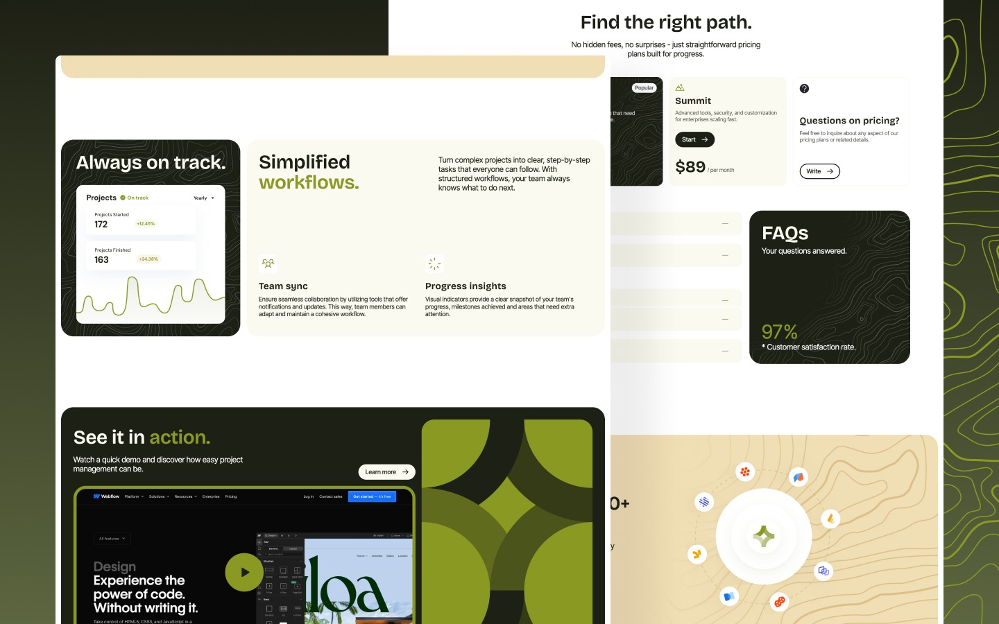 Trailbase - Technology & Environment Themed Webflow Template Image 1