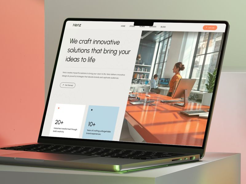 Henz - Agency & Startup Website 