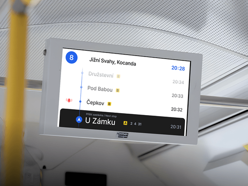 Infographics for public transport