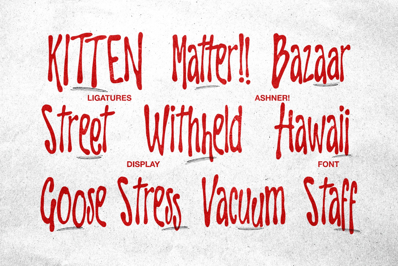 ASHNER - Display Font Image 5