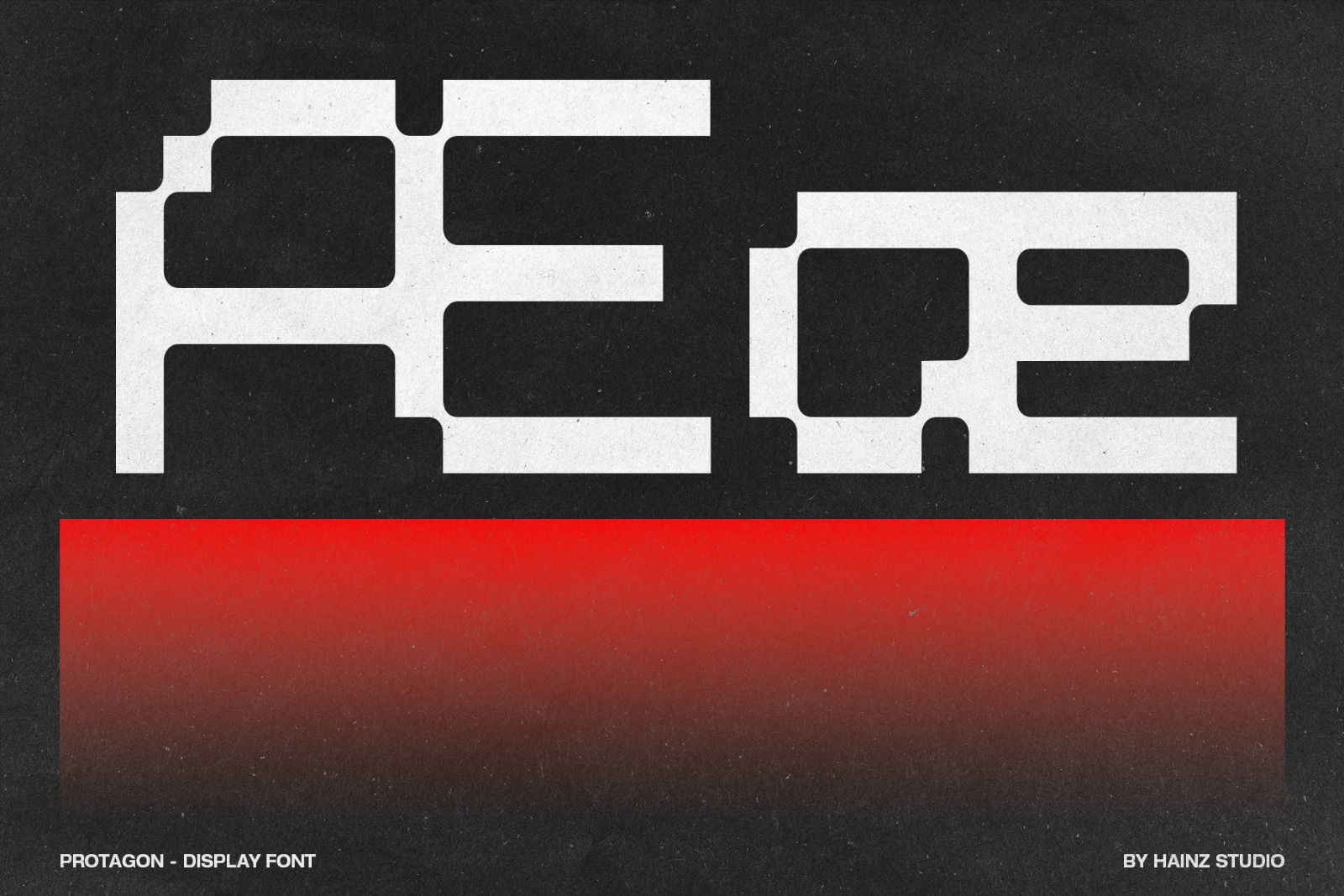 [FREE FONT] PROTAGON - Display Font 2 Variation Image 7