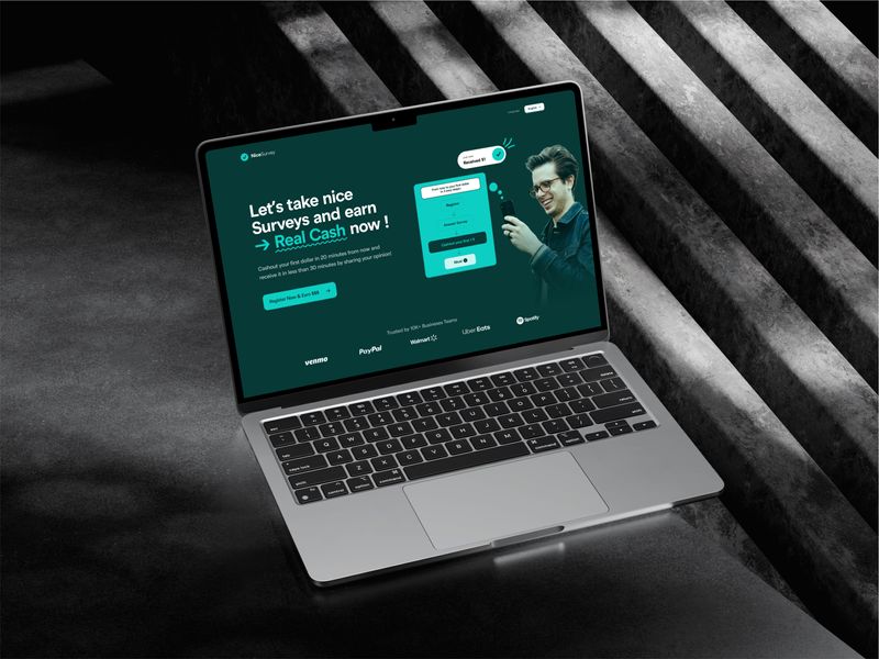 Real Cash - Website Design Exploration