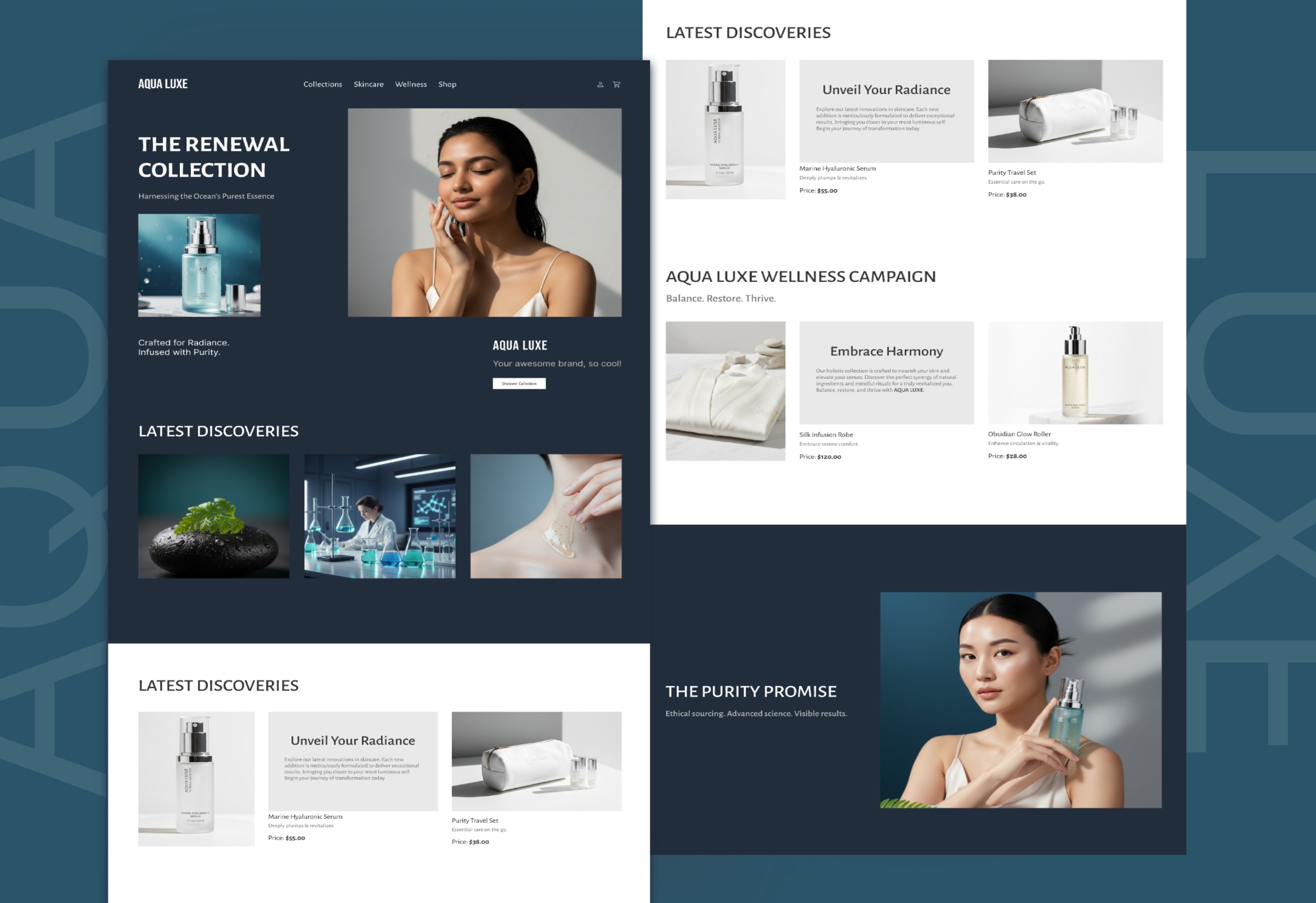 AQUA LUXE: Oceanic Serenity Image 0