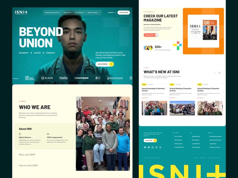 ISNI+ Healthcare Professional Association Website