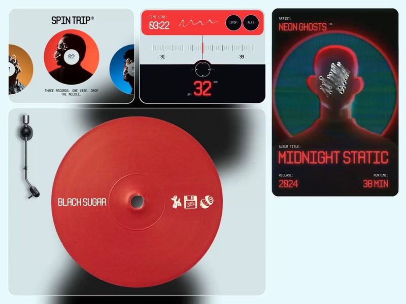 Spin Twin // Website by Blacklead Studio