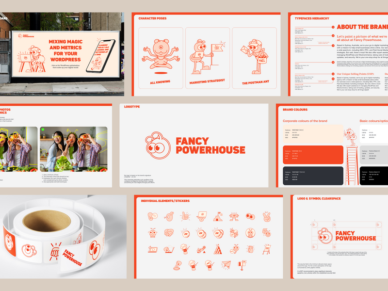 Fancy Powerhouse - Brand Identity