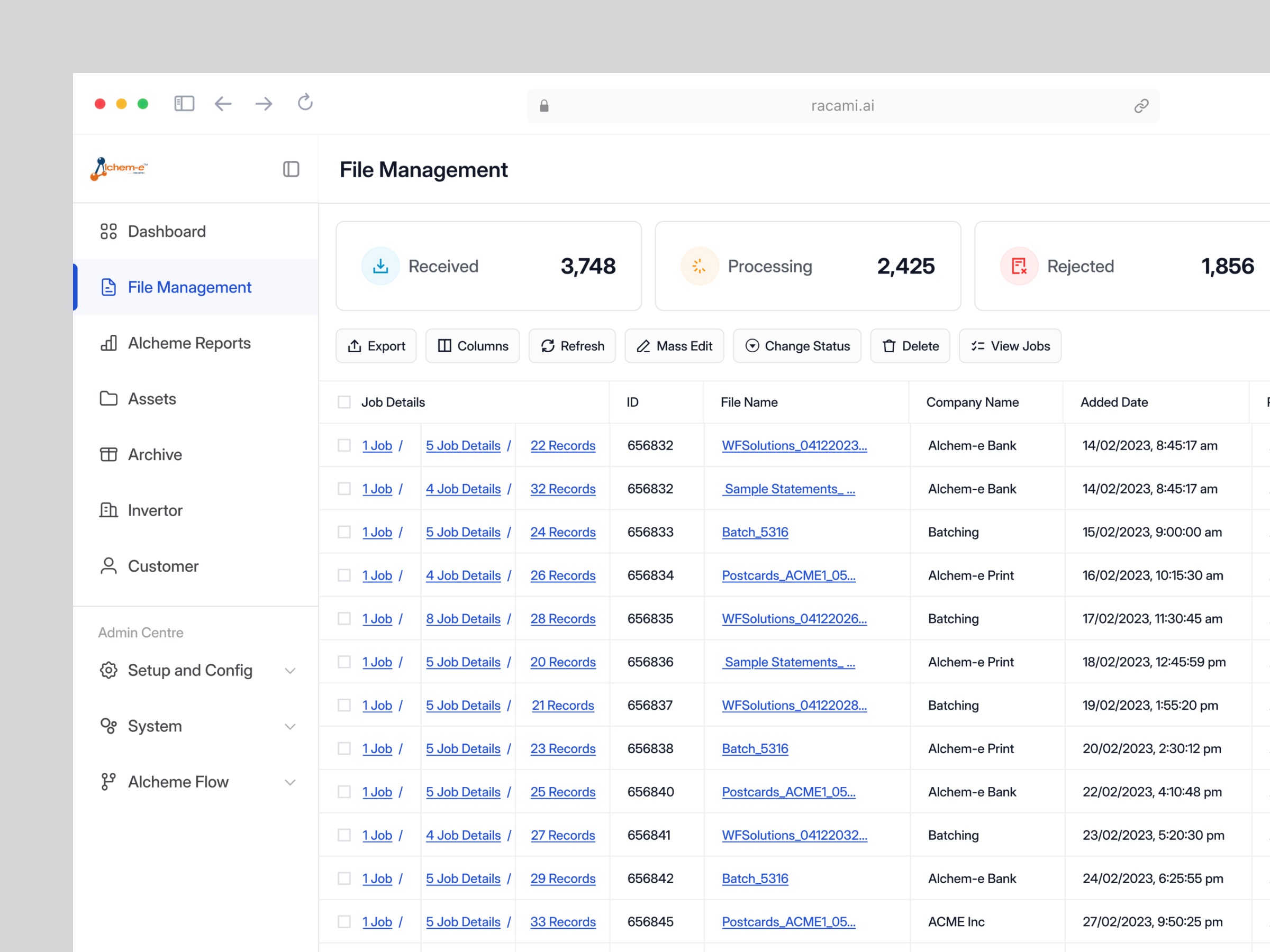 Dashboard Design for CCM Platform Image 1