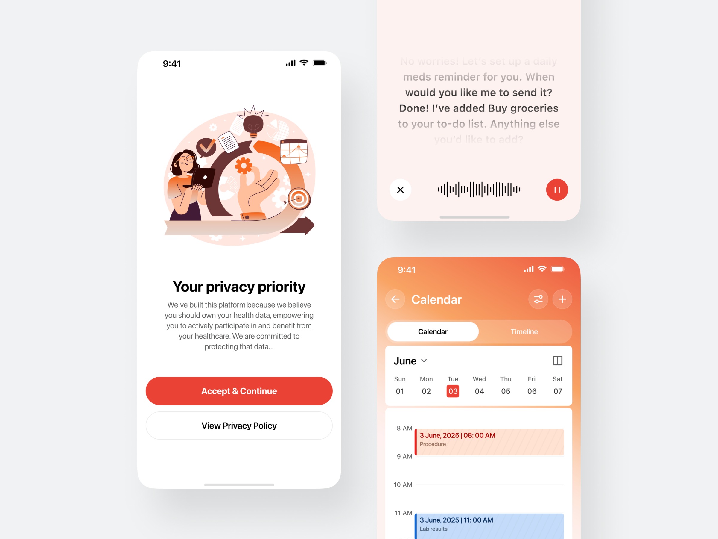 Connectome - AI Healthcare Mobile App Image 0