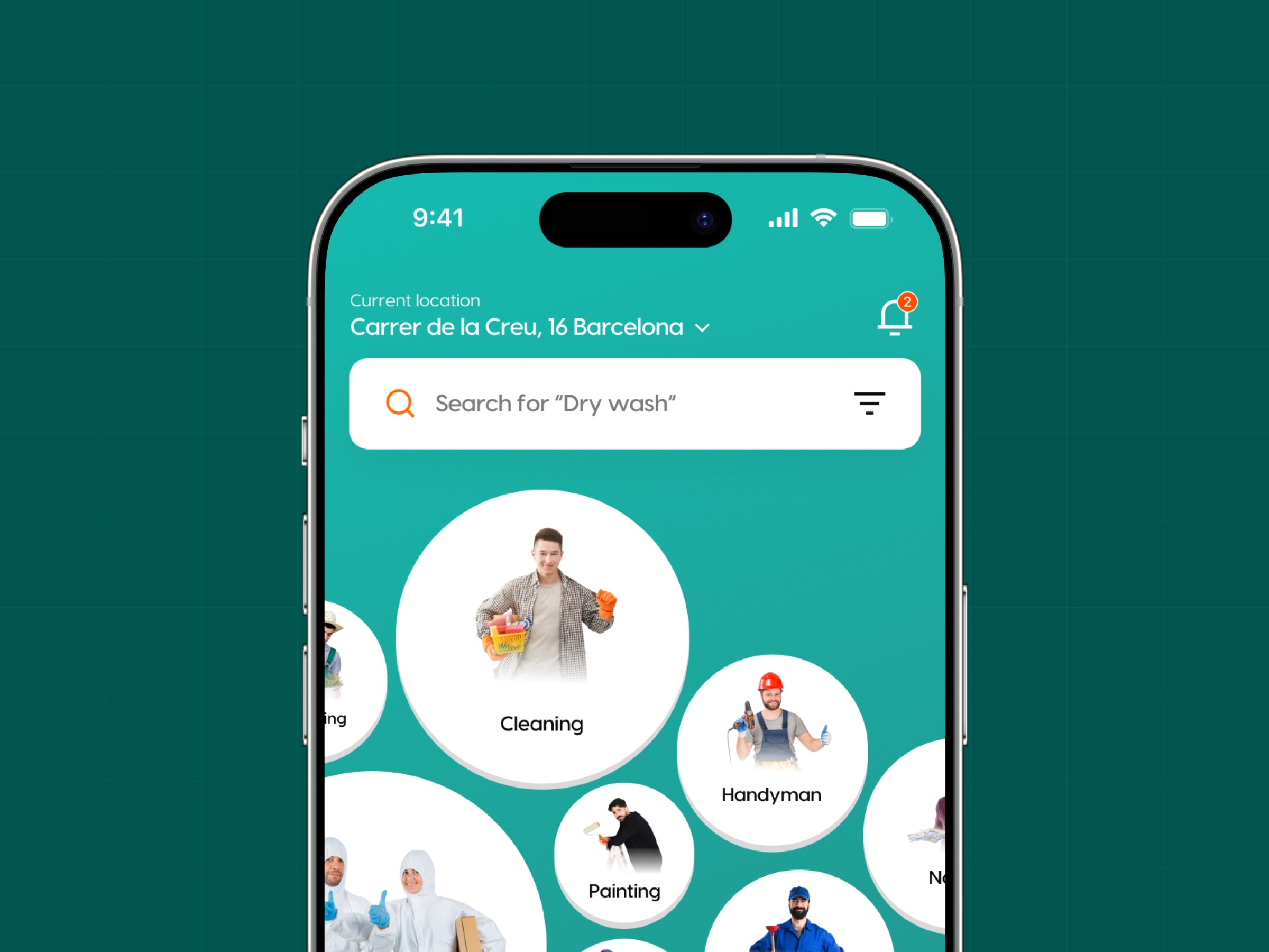 Urbanix — Service Booking App Design Image 0