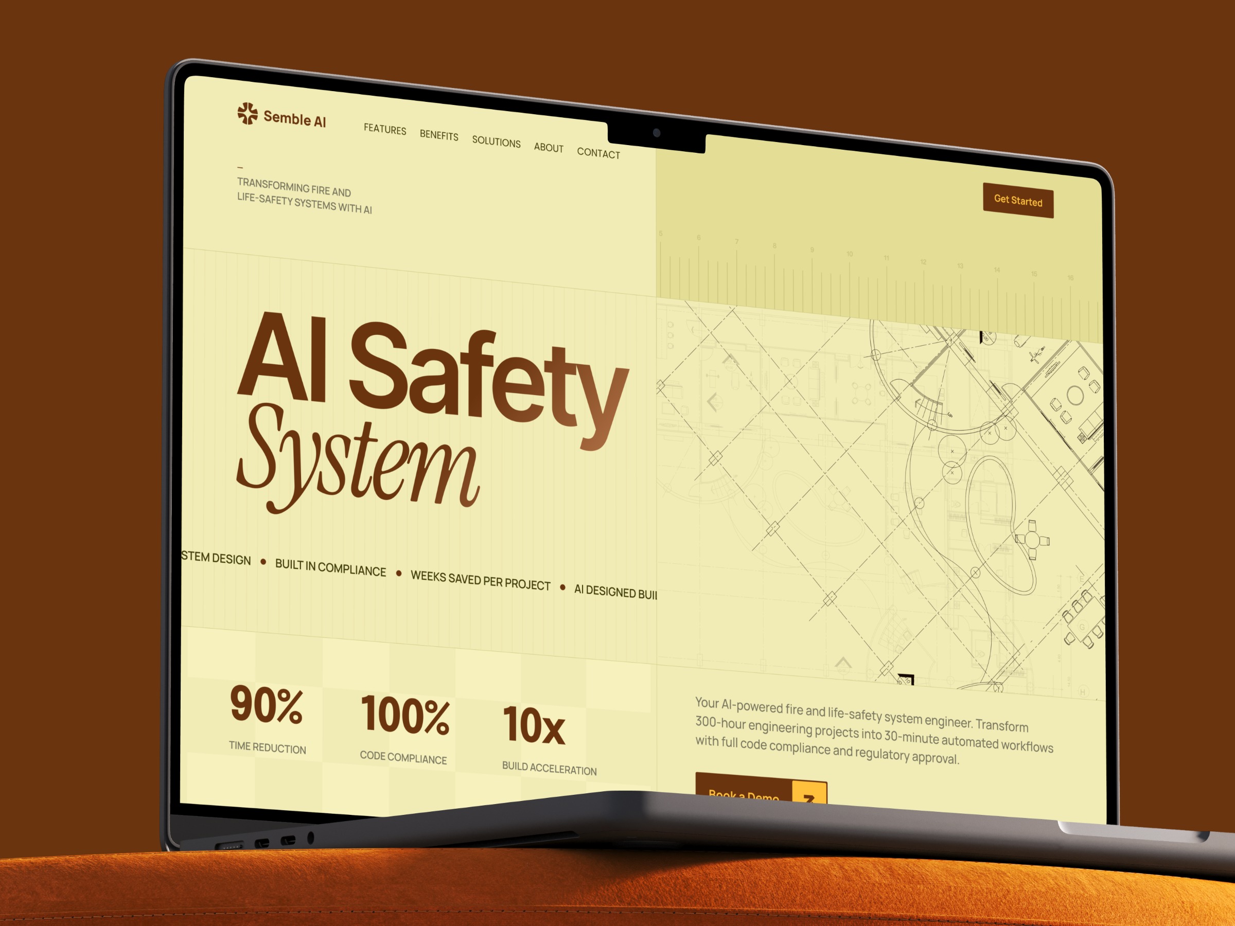 Semble AI - AI agent platform for designing commercial buildings (Redesign Concept) Image 0