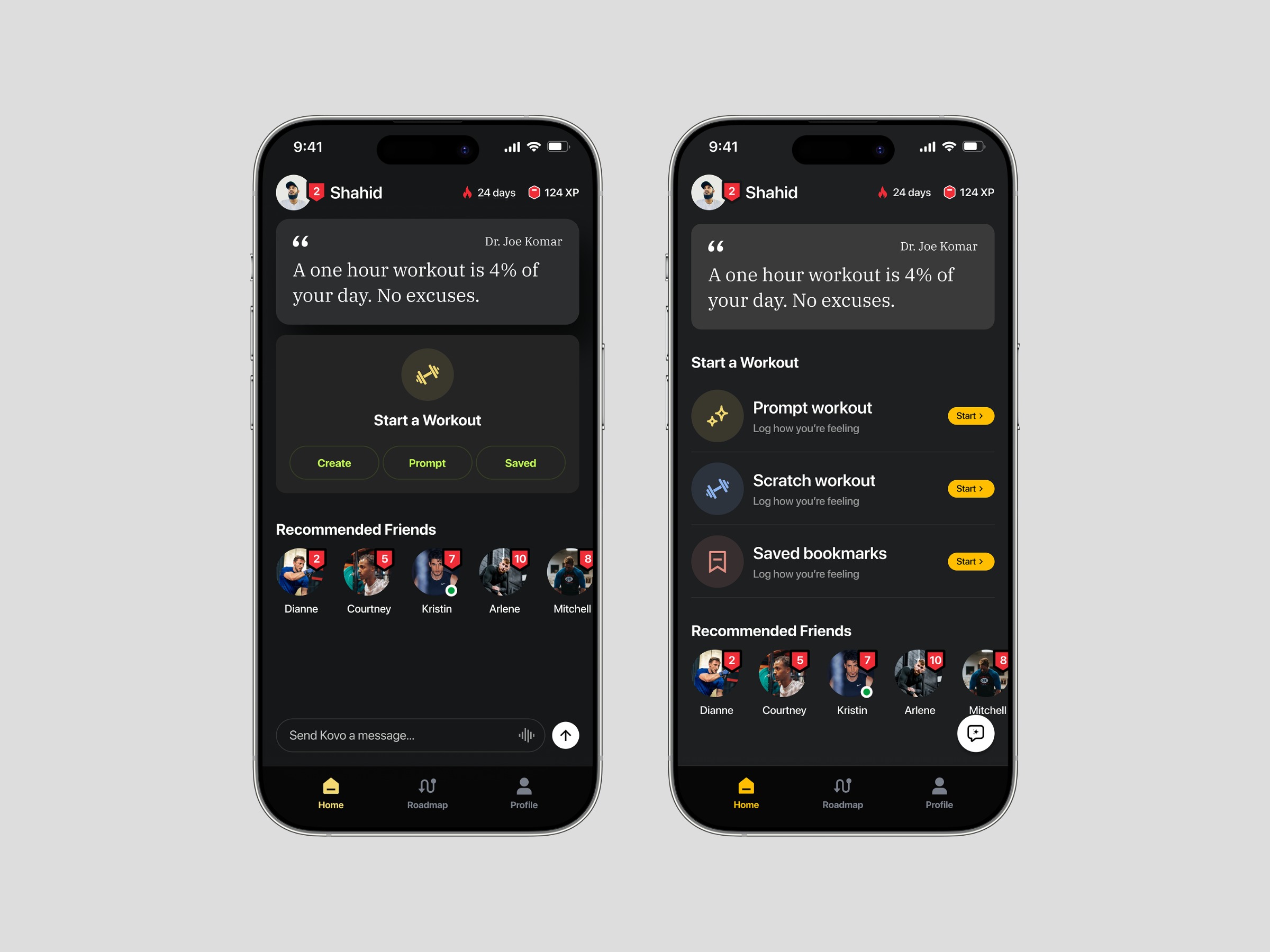 Kovo AI – GYM Workout Planner App Image 0